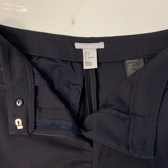 H&M - NAVY TROUSER - Size US 6 - Picture 4 of 4